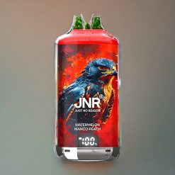 JNR Falcon X⁺ 28000 Wassermelone Mango Pfirsich mit sichtbarem E-Liquid-Stand, 28000 Züge, 950mAh Akku, Schweiz großhandel