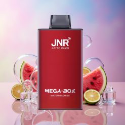 JNR Mega Box 25000 Puffs Einweg-Vape Wassermelone Eis – 30ml E-Liquid, 850mAh Akku, Dual Mesh Coil, Schweiz Großhandel