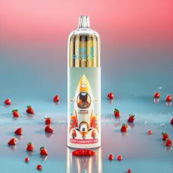 JNR Rocket X 12400 Puffs Erdbeer-Eis – Kompakt, 22ml E-Liquid, 850mAh, Typ-C, Schweiz Großhandel