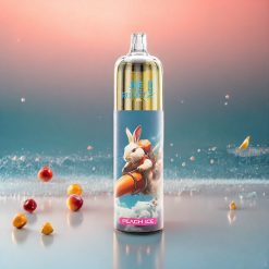 JNR Rocket X 12400 Puffs Pfirsich Eis – Kompakt, RGB-Lichter, 22ml, Schweiz Großhandel