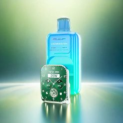 JNR Vape Watch 30000 Puffs – 19mL, Dual Mesh Coil, Type-C, Sour Apple Eis, Schweiz Großhandel