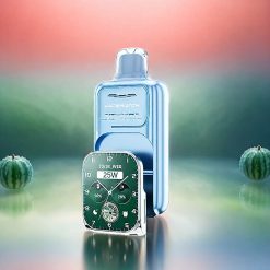 JNR Vape Watch 30000 Puffs Blau-Wassermelone mit 19mL E-Liquid & 1000mAh Akku - Schweiz Großhandel