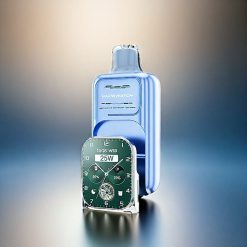 JNR Vape Watch 30000 Puffs Blue Razz Ice Schweiz Großhandel - 19mL, 1000mAh, Dual Mesh Coil