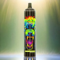JNR Wolf 10000 Puffs Schweiz Großhandel – 20ml Kapazität, 5% Nikotin, Typ-C Schnellladung & Passion Kiwi Guava Geschmack