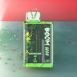 LIO BOOM PRO 8000 Puffs Einweg-Vape Wassermelone Eis – 15ml, 5% Nikotin, 650mAh, Type-C, Schweiz Großhandel