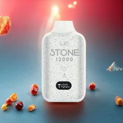 LIO Stone 12000 Puffs Einweg-Vape Pfirsich Eis – 18ML, 550mAh, Type-C, Schweiz Großhandel