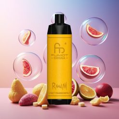 RandM Fumot Shisha 10000 Puffs Einweg-Vape Süße Passionsfrucht - 18ml, 850 mAh, Typ-C, Schweiz Großhandel