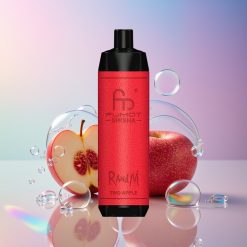 RandM Fumot Shisha 10000 Puffs Wegwerf-Vape Schweiz Großhandel – Zwei Äpfel, 18ml, 850mAh, Typ-C