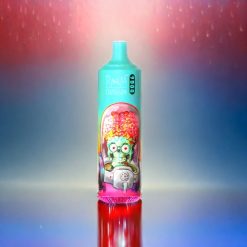 RandM Tornado 9000 Puffs Schweiz Großhandel – 18 mL, 850 mAh, Mesh Coil, Blau-Saure Himbeere