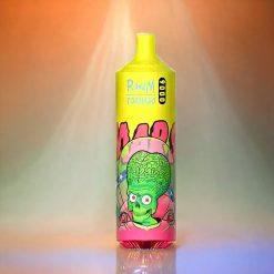 RandM Tornado 9000 Puffs Schweiz großhandel 18 mL Mesh Coil RGB Display Triple Mango