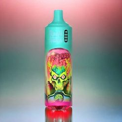 RandM Tornado 9000 Puffs Strawberry Raspberry 850 mAh 18 mL Mesh Coil RGB Display Schweiz Großhandel