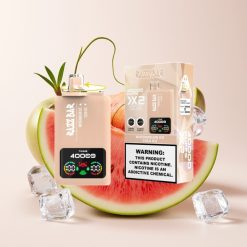 Razz Bar 40000 Puffs Einweg-Vape Wassermelone-Eis & Cola-Eis mit Power Screen Display, 1.0Ω 2 Mesh Coil, 650 mAh Akku, Type-C Port, Schweiz Großhandel