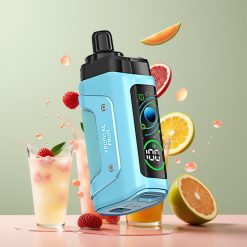 Razz Bar 45000 Puffs Einweg-Vape Tropische Früchte mit 1,0 Ohm Mesh Coil, verstellbarer Luftstrom, 650 mAh Akku, Typ-C-Aufladung – Schweiz Großhandel