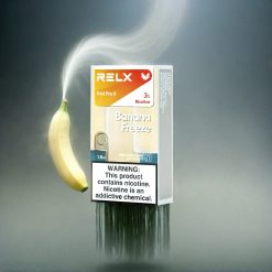 RELX Pod Pro 2 Schweiz großhandel mit 600 Zügen, 1.9ml Kapazität und 3 Nikotinlevel – Banana Freeze