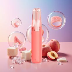 Snowplus Dash 4000 Puffs Disposable Device Pfirsich Eis, Keramik Atomizer, 7,5 ml, Schweiz Großhandel