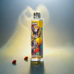 UWIN Crystal 10000 Puffs Erdbeer Banane Schweiz Großhandel – 18ml, 650mAh, Type-C