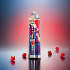 UWIN Crystal 10000 Puffs Erdbeere Himbeere Kirsche – 18ml, 0.8 Ohm Mesh Coil, Schweiz Großhandel