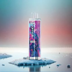 UWIN Crystal 10000 Puffs Grape Ice 18ml 650mAh Typ-C Schweiz großhandel