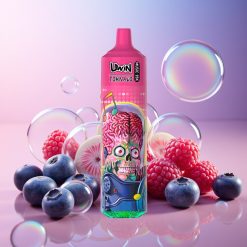 Uwin Tornado 35K Music Einweg-Vape Blaubeere Himbeere – 35.000 Züge, 600mAh Akku, Mesh Coil 1.0 Ohm, Type-C, Schweiz Großhandel