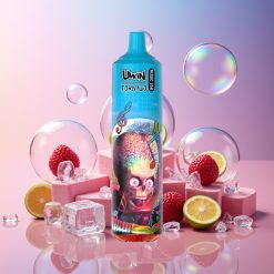 Uwin Tornado 35K Music Einweg-Vape Kirsch-Eis, 35.000 Züge, 600mAh Akku, Typ-C, Schweiz Großhandel