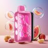 VOZOL RAVE 40000 Einweg-Vape Erdbeer-Wassermelone-Pfirsich – 270° Vibrantes Leucht-Design, 20/50mg/ml Nikotin, 1000mAh Akku, Schweiz Großhandel