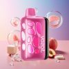 VOZOL RAVE 40000 Einweg-Vape Pfirsich Eis – 270° Leuchtendes Design, Party-Modus, 20/50mg/ml Nikotin, 1000mAh, Schweiz Großhandel